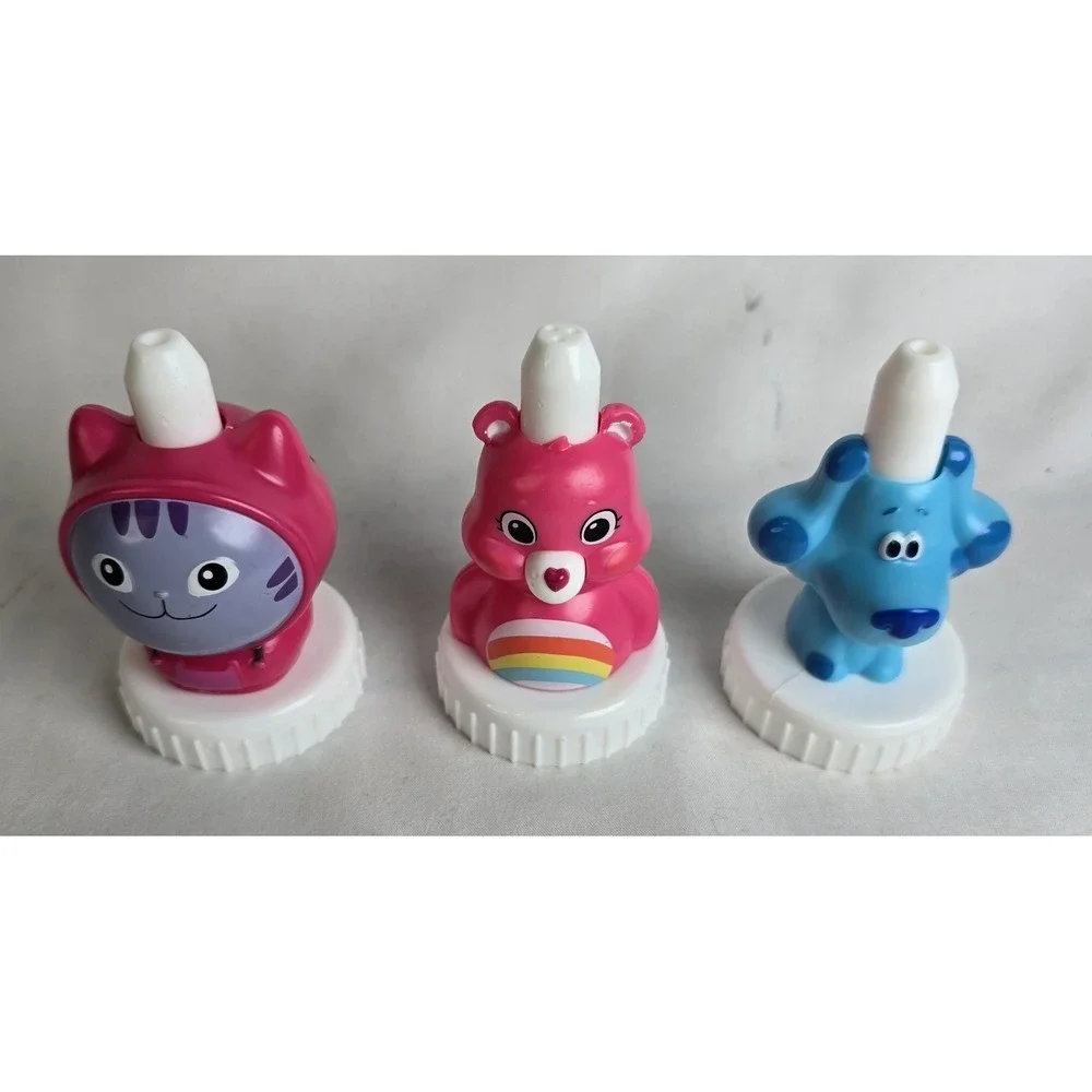 Good To Grow Toppers Blue Care Bear Gabby's Doll House Baby Shark Lot Of 6